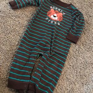 Mommy’s little tiger sleeper